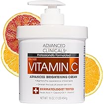Amazon | Advanced Clinicals Vitamin C Cream. Advanced Brightening